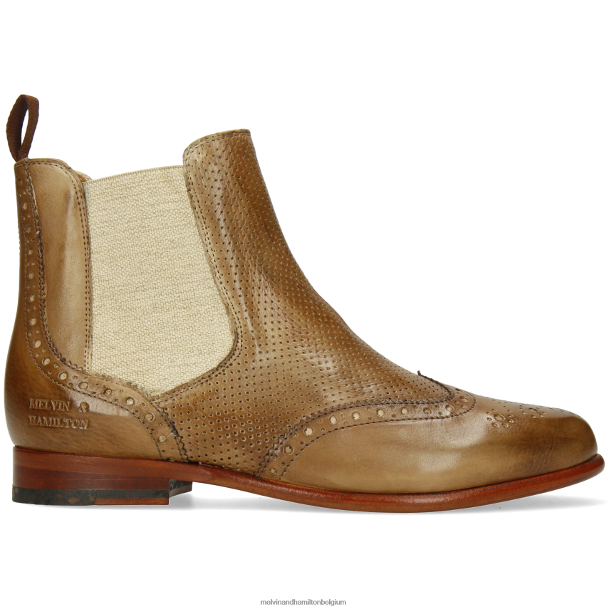 Melvin & Hamilton enkel laarzen lichtbruin vrouwen selina 6 V488DN867