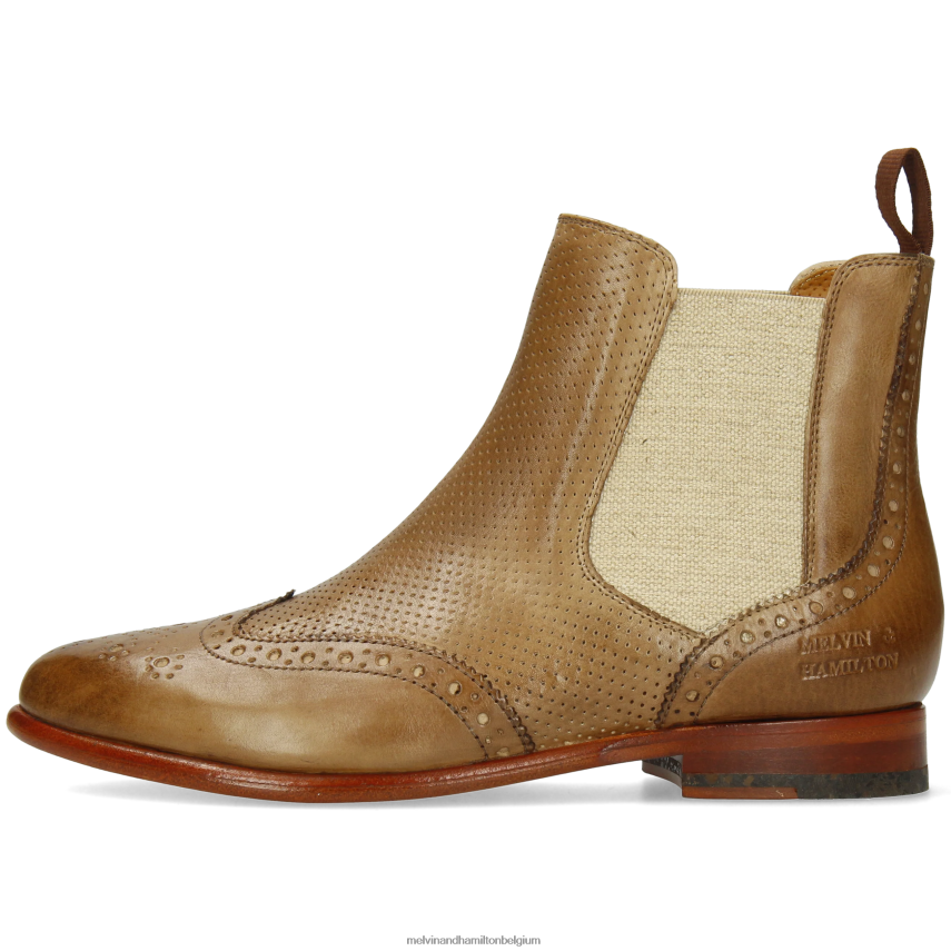 Melvin & Hamilton enkel laarzen lichtbruin vrouwen selina 6 V488DN867