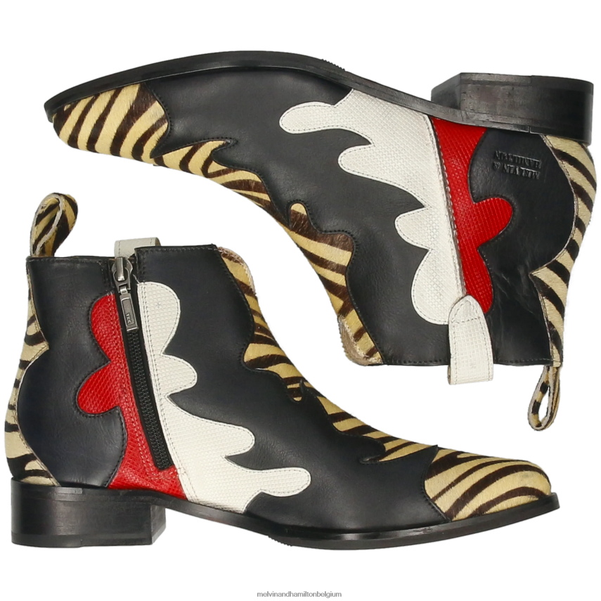 Melvin & Hamilton enkel laarzen multi vrouwen marlijn 7 V488DN979