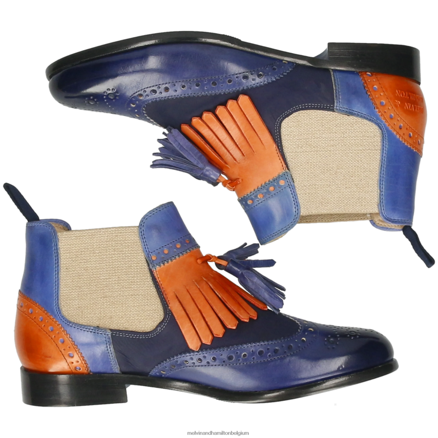 Melvin & Hamilton enkel laarzen multi vrouwen selina 5 V488DN778