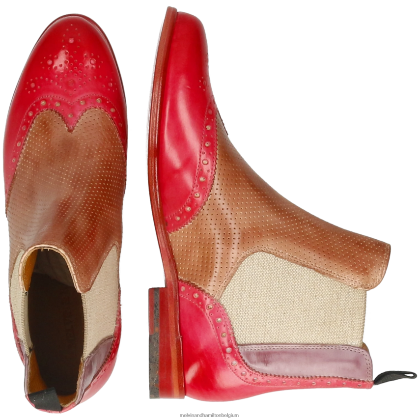 Melvin & Hamilton enkel laarzen multi vrouwen selina 6 V488DN795