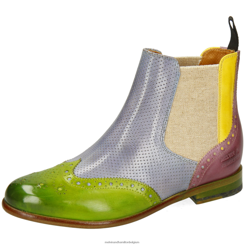 Melvin & Hamilton enkel laarzen multi vrouwen selina 6 V488DN816