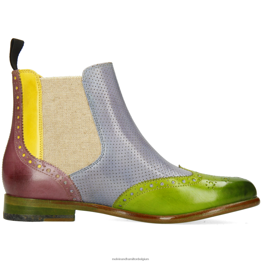 Melvin & Hamilton enkel laarzen multi vrouwen selina 6 V488DN816