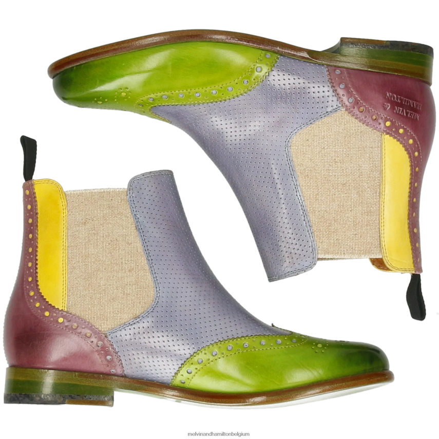 Melvin & Hamilton enkel laarzen multi vrouwen selina 6 V488DN816