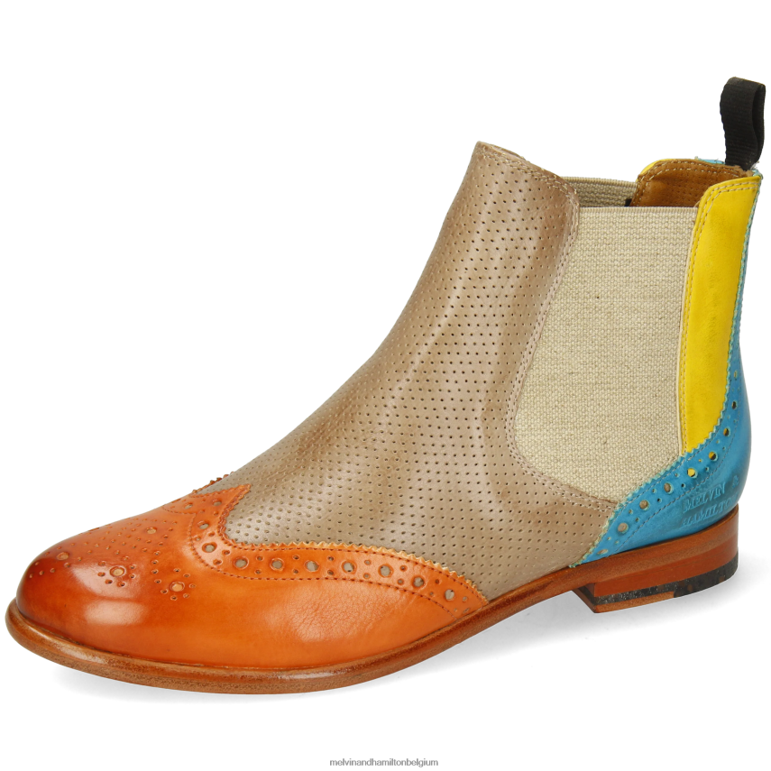 Melvin & Hamilton enkel laarzen multi vrouwen selina 6 V488DN985