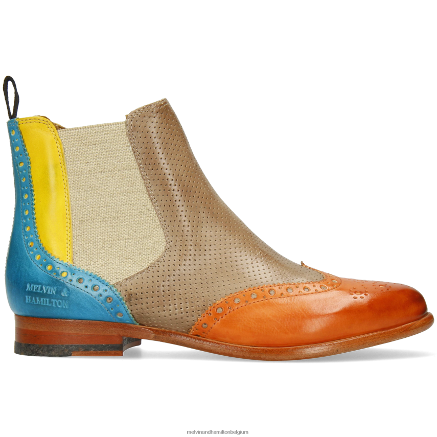 Melvin & Hamilton enkel laarzen multi vrouwen selina 6 V488DN985