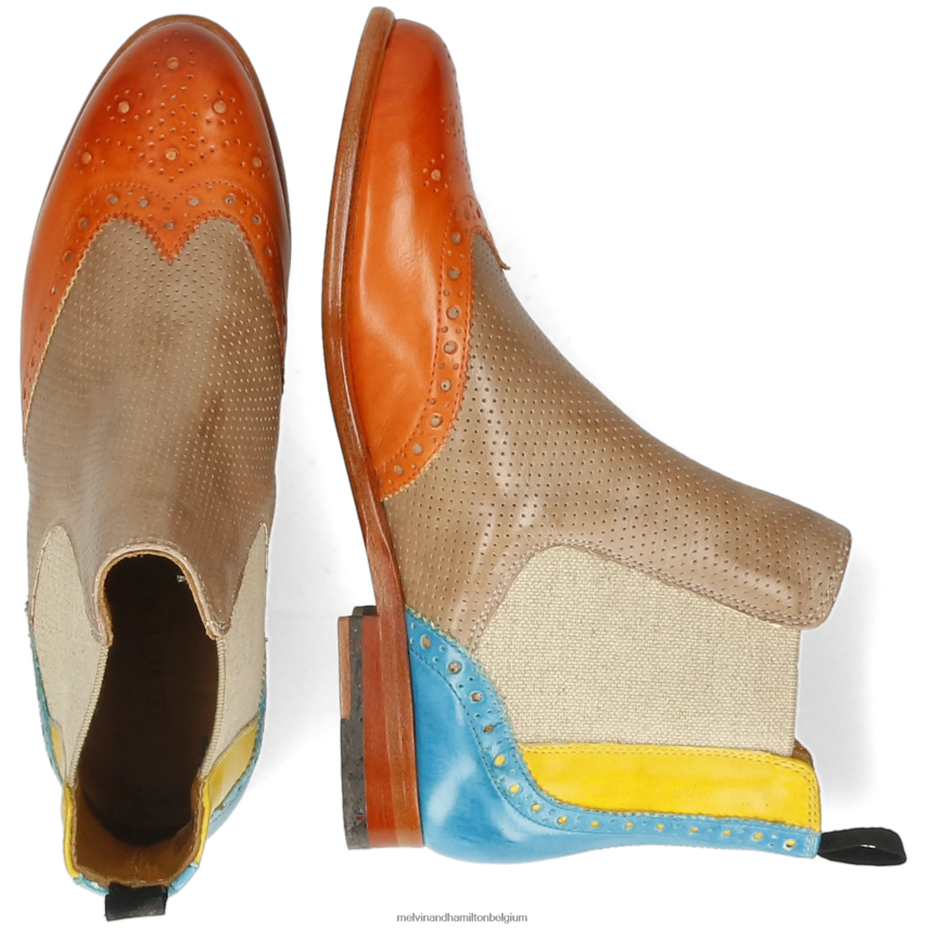 Melvin & Hamilton enkel laarzen multi vrouwen selina 6 V488DN985