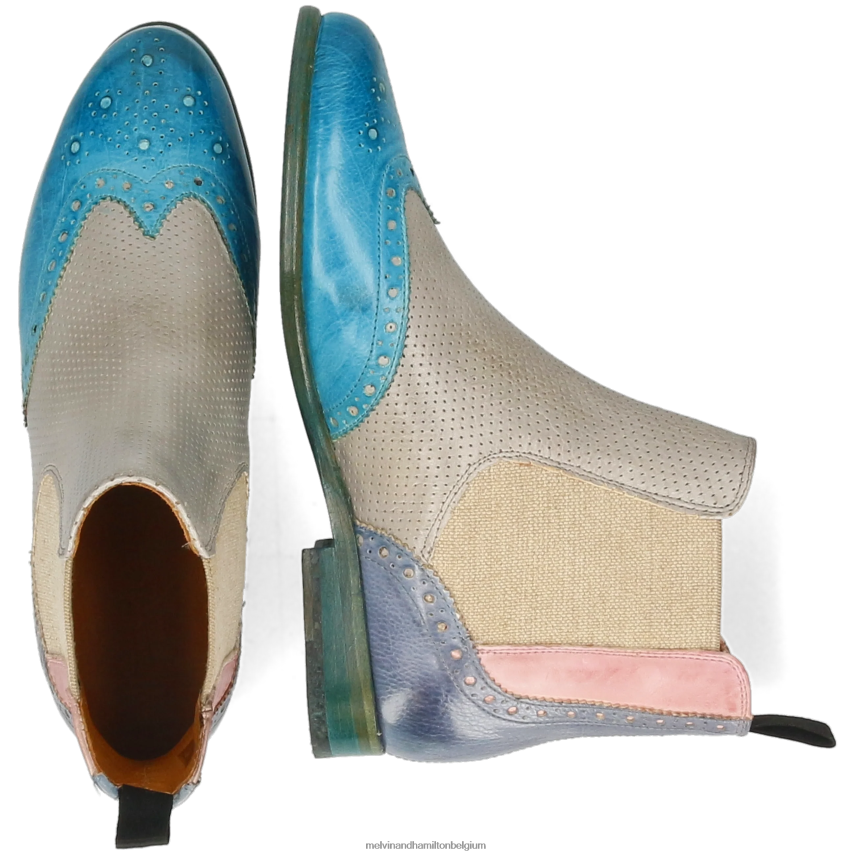 Melvin & Hamilton enkel laarzen multi vrouwen selina 6 V488DN998