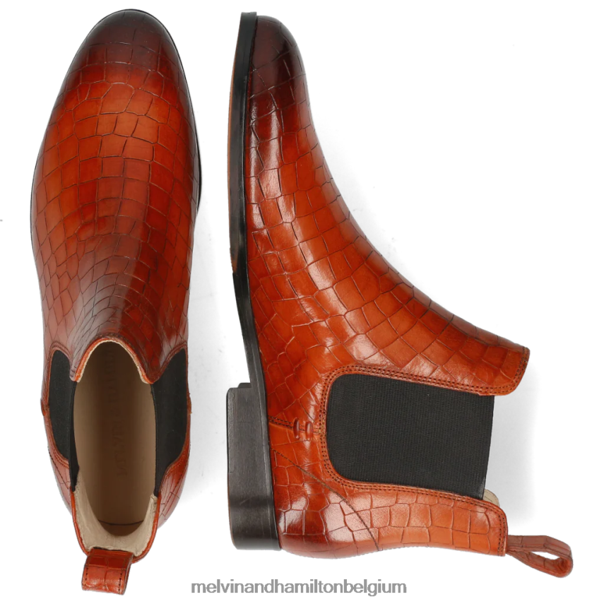 Melvin & Hamilton enkel laarzen oranje vrouwen Susan 10 V488DN1085