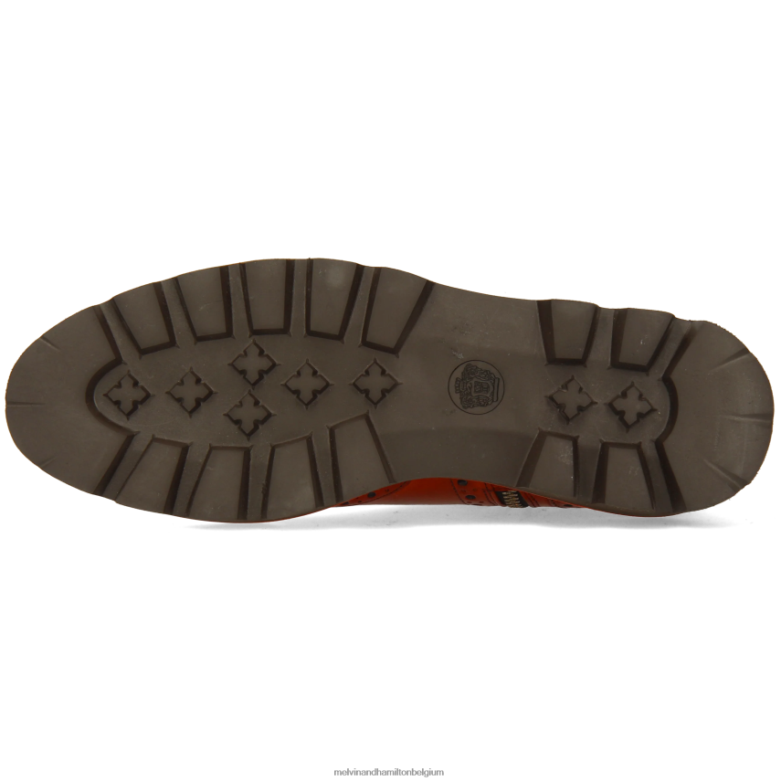 Melvin & Hamilton enkel laarzen oranje vrouwen selina 25 V488DN971