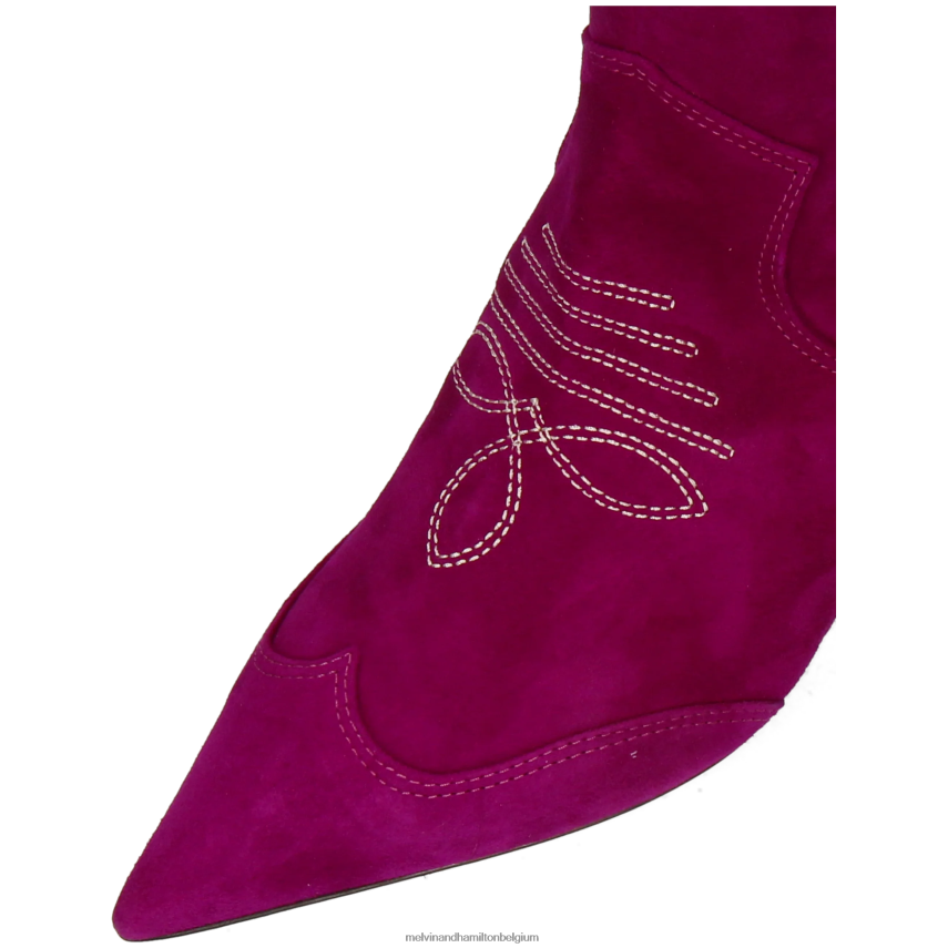 Melvin & Hamilton enkel laarzen paars vrouwen Aurora 1 V488DN841