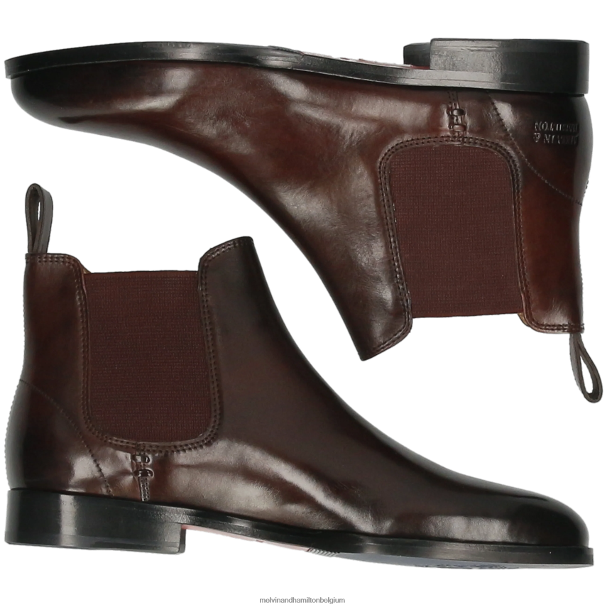 Melvin & Hamilton enkel laarzen paars vrouwen Susan 10 V488DN936