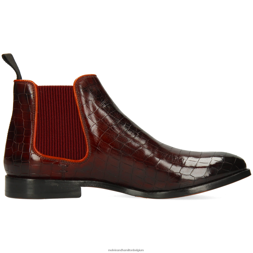 Melvin & Hamilton enkel laarzen paars vrouwen amelia 4 V488DN967