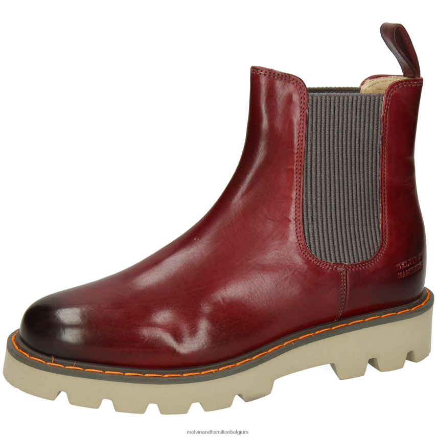 Melvin & Hamilton enkel laarzen paars vrouwen megan 3 V488DN958