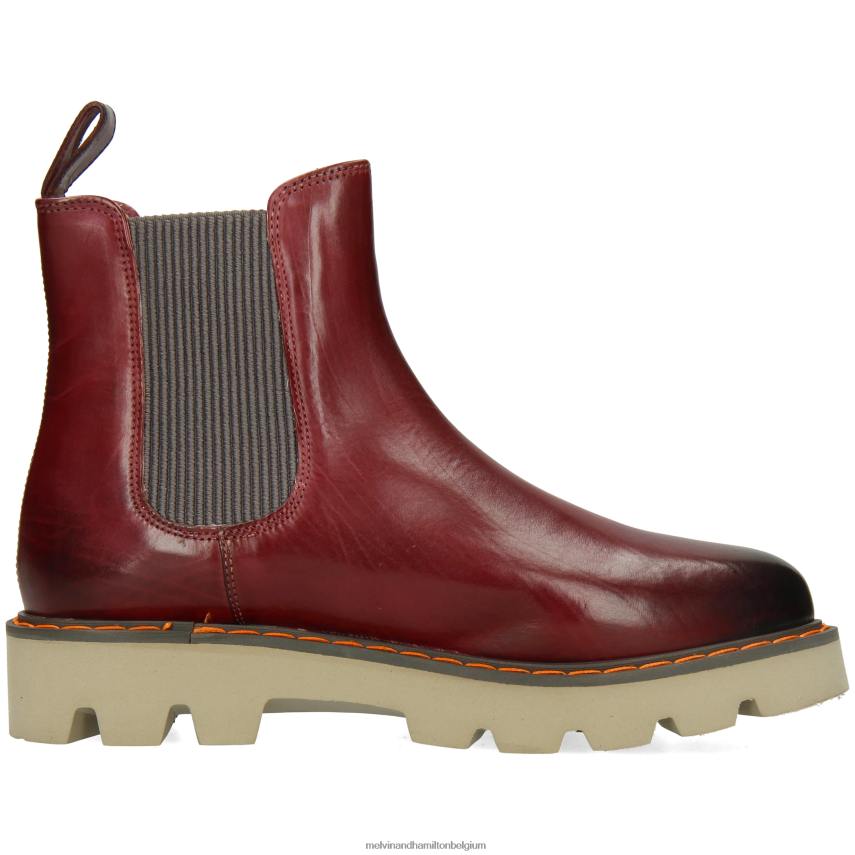 Melvin & Hamilton enkel laarzen paars vrouwen megan 3 V488DN958