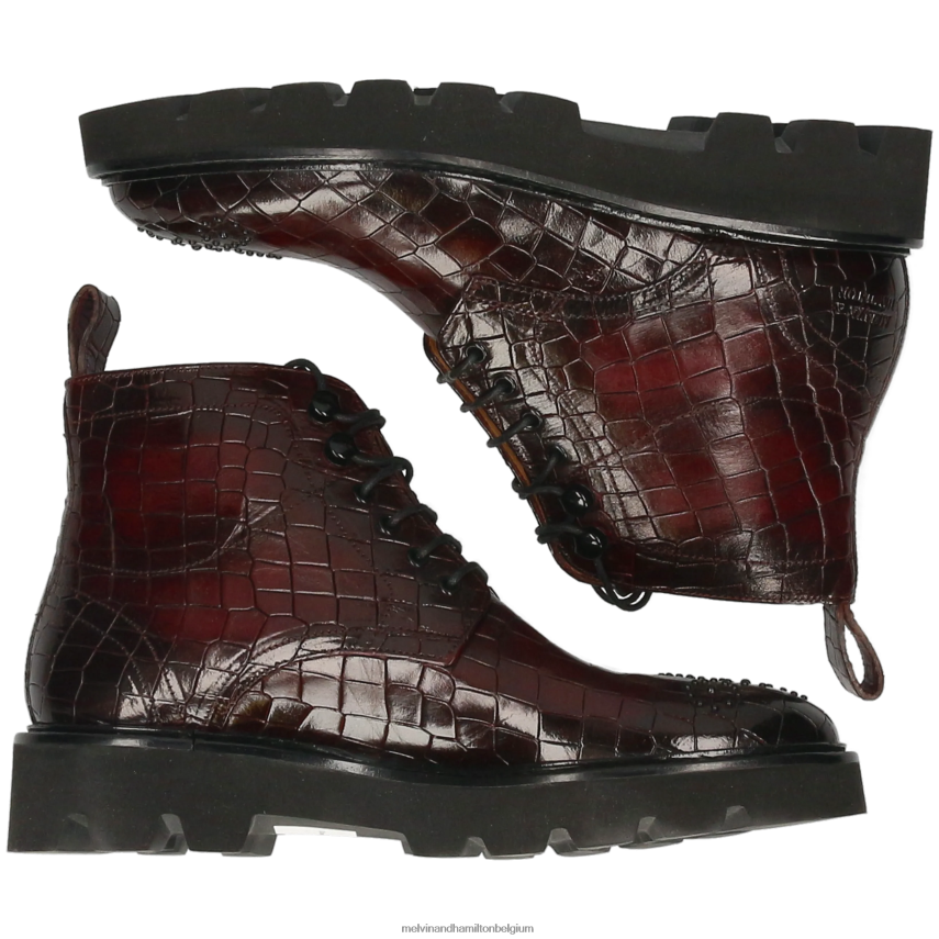 Melvin & Hamilton enkel laarzen paars vrouwen sally 109 V488DN939