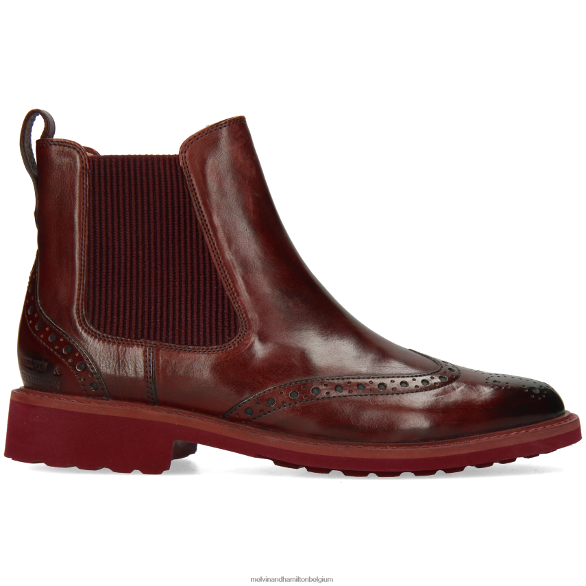 Melvin & Hamilton enkel laarzen paars vrouwen selina 29 V488DN962