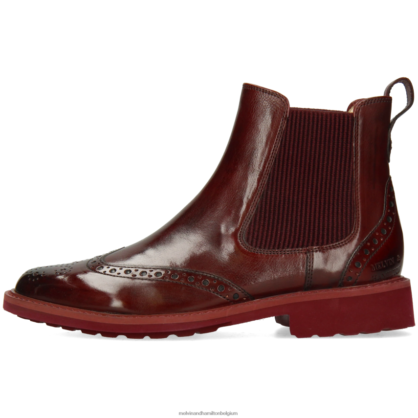 Melvin & Hamilton enkel laarzen paars vrouwen selina 29 V488DN962