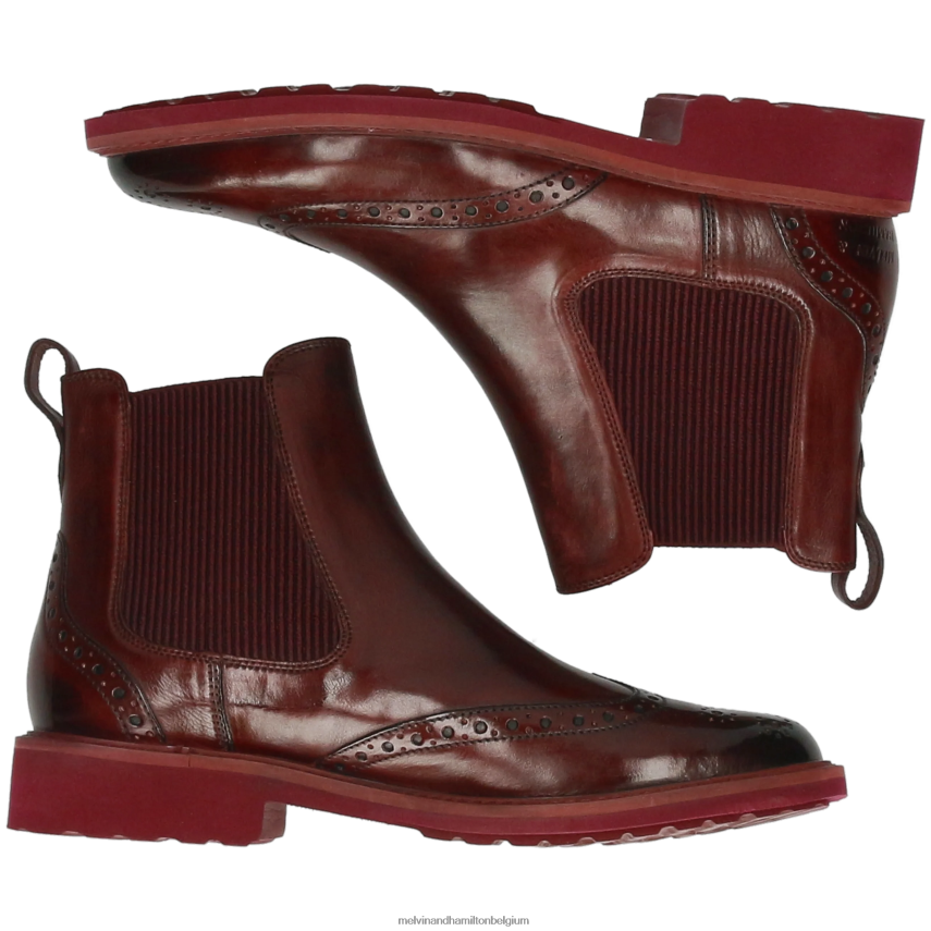 Melvin & Hamilton enkel laarzen paars vrouwen selina 29 V488DN962