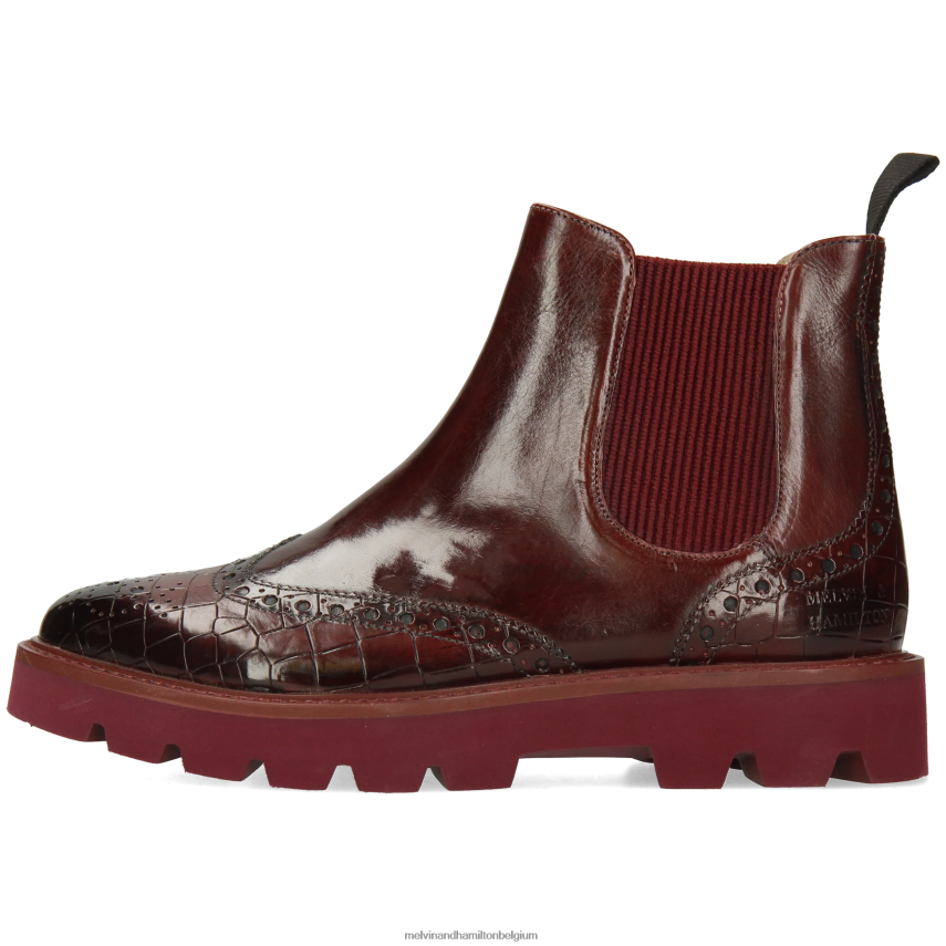 Melvin & Hamilton enkel laarzen paars vrouwen selina 65 V488DN966