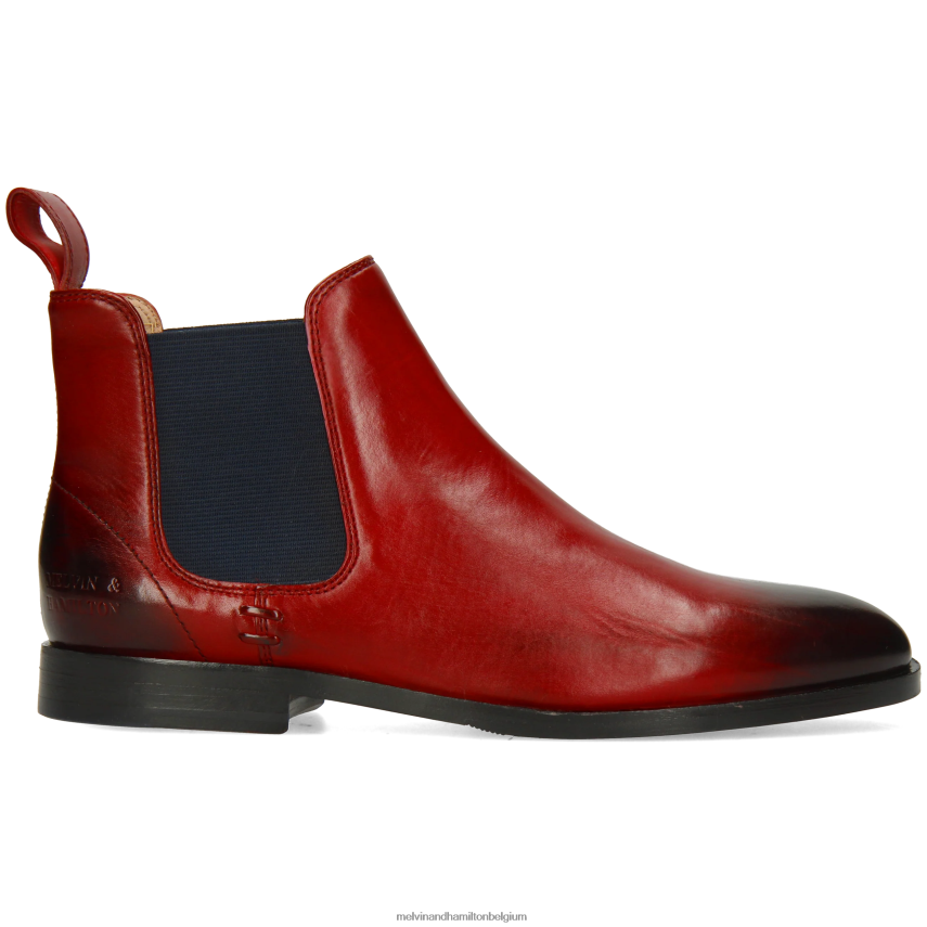 Melvin & Hamilton enkel laarzen rood vrouwen Susan 10 V488DN783