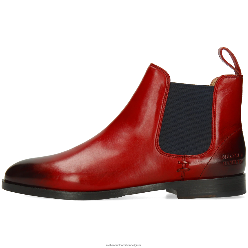Melvin & Hamilton enkel laarzen rood vrouwen Susan 10 V488DN783