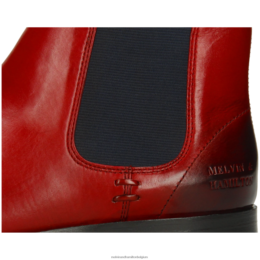 Melvin & Hamilton enkel laarzen rood vrouwen Susan 10 V488DN783