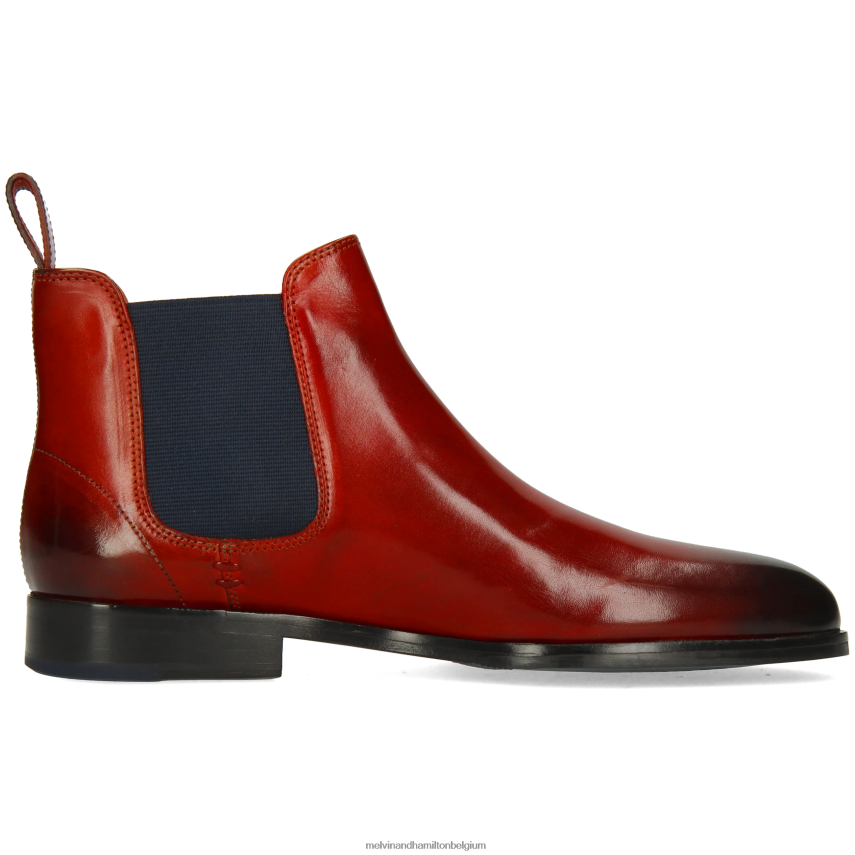 Melvin & Hamilton enkel laarzen rood vrouwen Susan 10 V488DN978