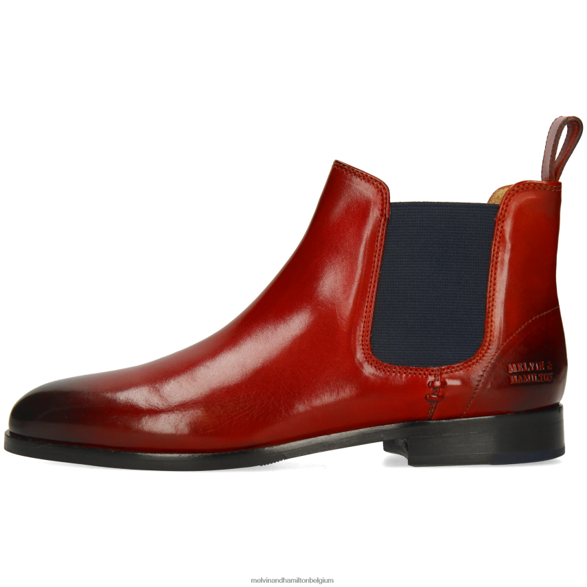 Melvin & Hamilton enkel laarzen rood vrouwen Susan 10 V488DN978