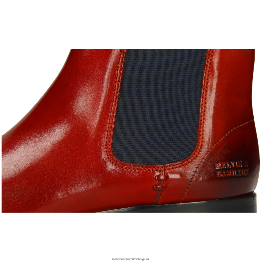 Melvin & Hamilton enkel laarzen rood vrouwen Susan 10 V488DN978