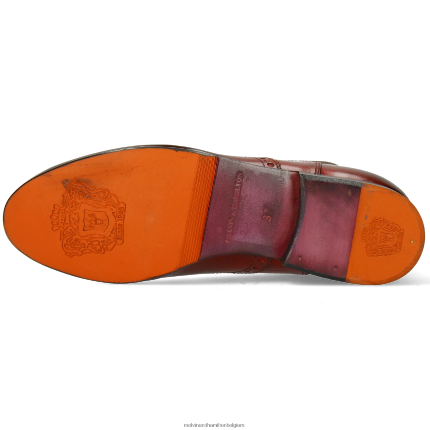 Melvin & Hamilton enkel laarzen rood vrouwen sally 192 V488DN833