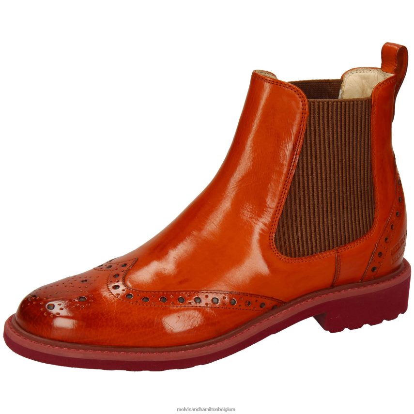 Melvin & Hamilton enkel laarzen rood vrouwen selina 29 V488DN980