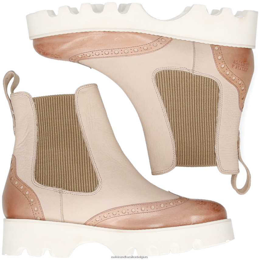 Melvin & Hamilton enkel laarzen roze vrouwen Jade 8 V488DN969