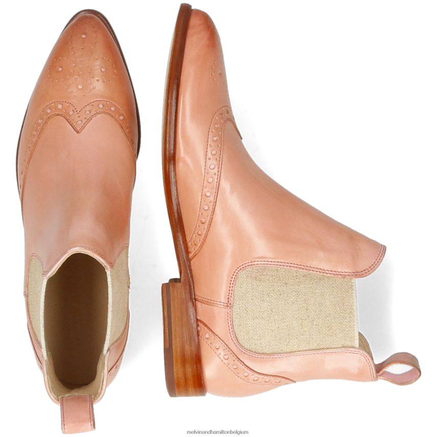 Melvin & Hamilton enkel laarzen roze vrouwen Jessy 4 V488DN847