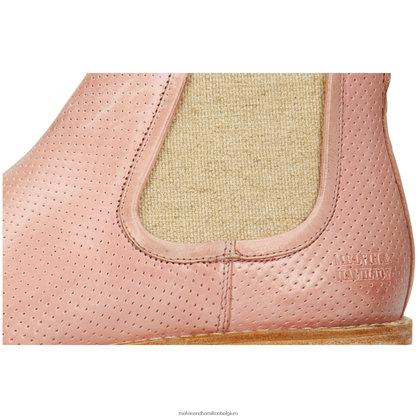Melvin & Hamilton enkel laarzen roze vrouwen camille 3 V488DN875