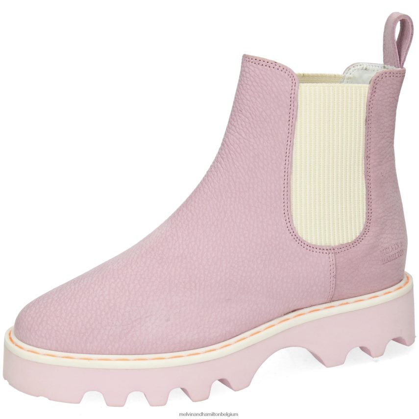 Melvin & Hamilton enkel laarzen roze vrouwen megan 3r V488DN1117