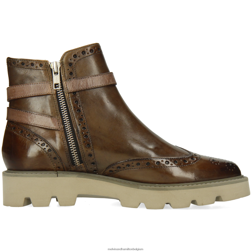 Melvin & Hamilton enkel laarzen taupe vrouwen selina 25 V488DN904