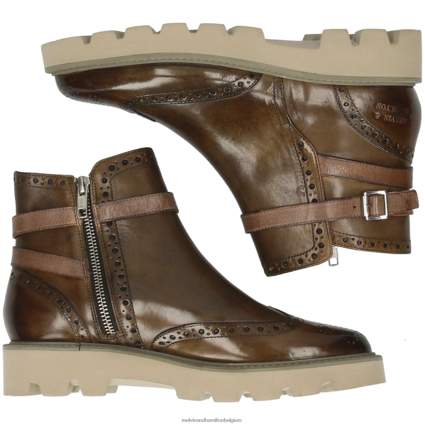 Melvin & Hamilton enkel laarzen taupe vrouwen selina 25 V488DN904