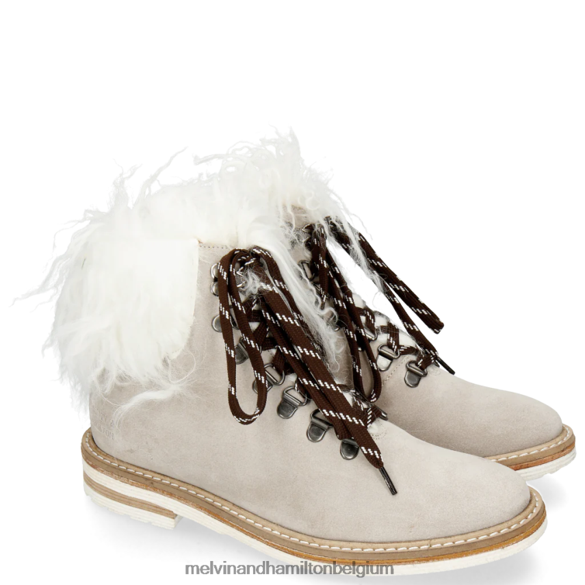 Melvin & Hamilton enkel laarzen wit vrouwen Amélie 79 V488DN1137