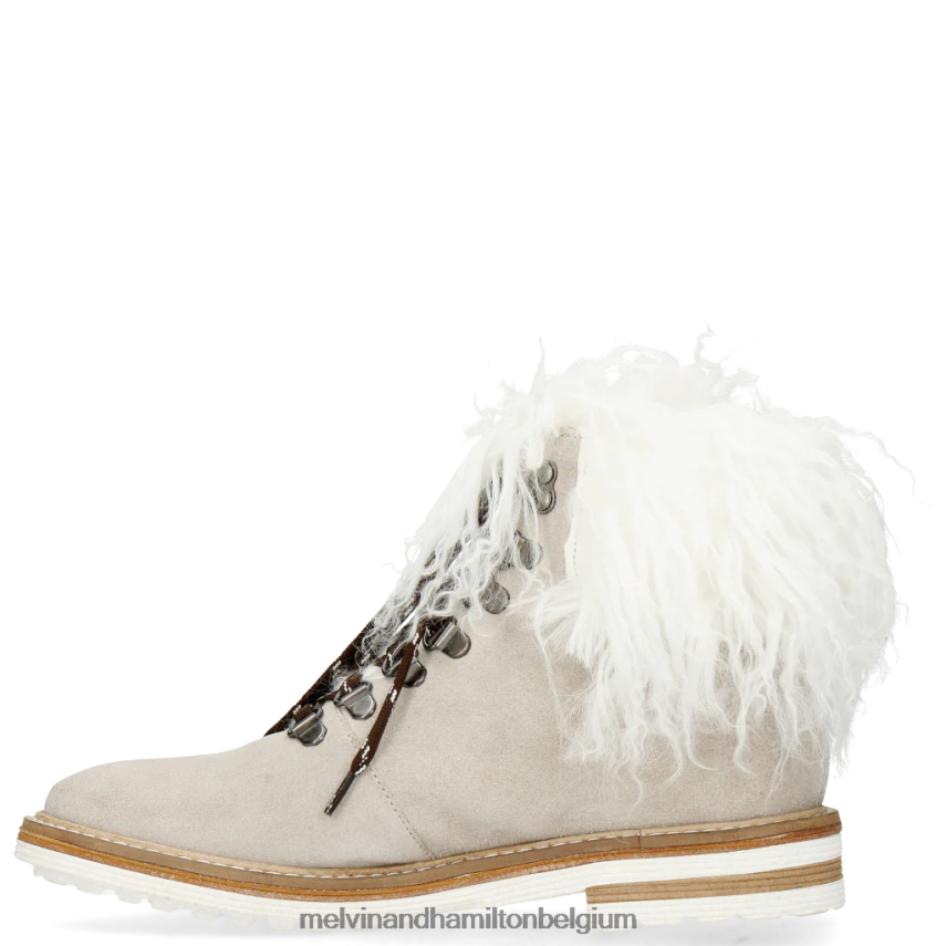 Melvin & Hamilton enkel laarzen wit vrouwen Amélie 79 V488DN1137