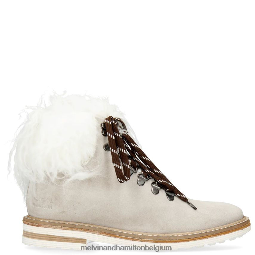 Melvin & Hamilton enkel laarzen wit vrouwen Amélie 79 V488DN1137