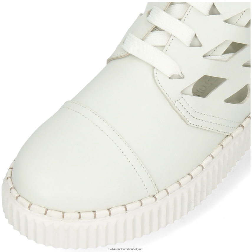 Melvin & Hamilton enkel laarzen wit vrouwen Nuri 1 V488DN1000