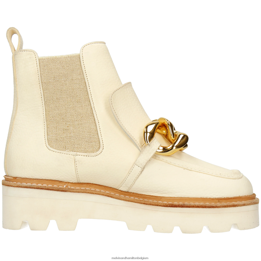 Melvin & Hamilton enkel laarzen wit vrouwen cassie 1 V488DN797