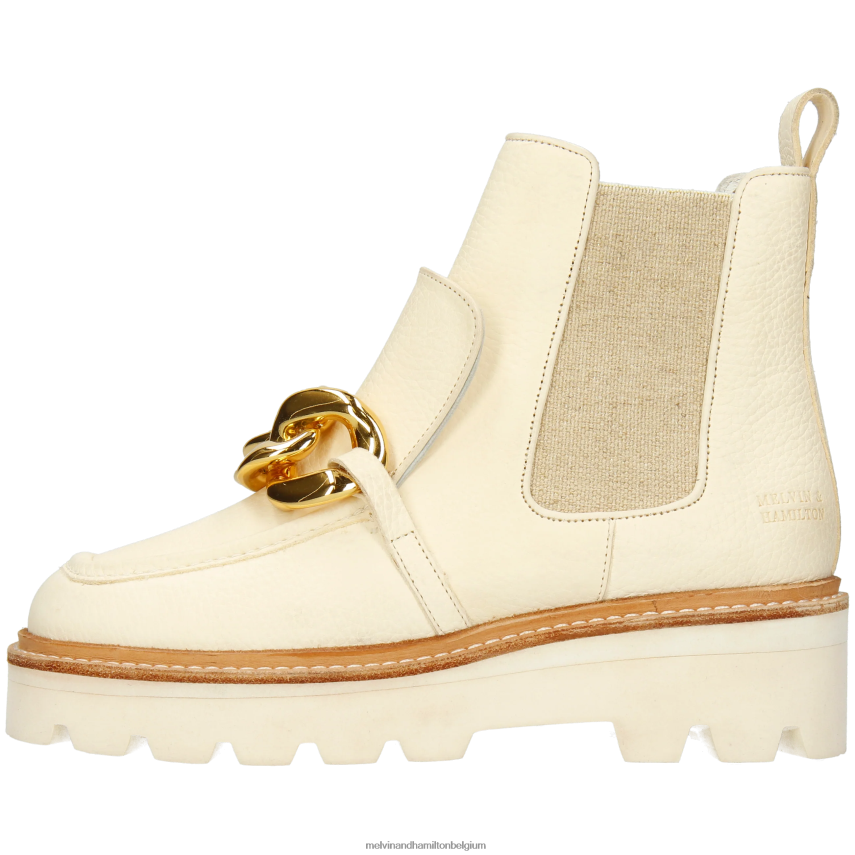 Melvin & Hamilton enkel laarzen wit vrouwen cassie 1 V488DN797