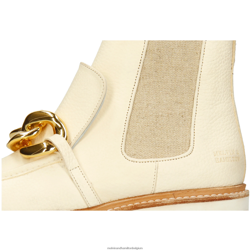 Melvin & Hamilton enkel laarzen wit vrouwen cassie 1 V488DN797