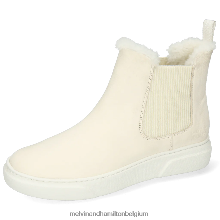 Melvin & Hamilton enkel laarzen wit vrouwen haley 2 V488DN1050