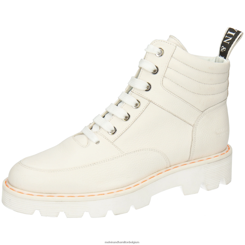 Melvin & Hamilton enkel laarzen wit vrouwen megan 40 V488DN937
