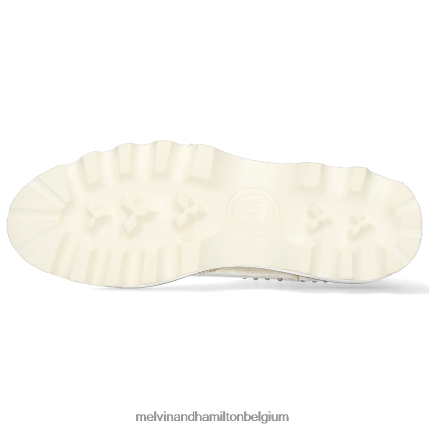 Melvin & Hamilton enkel laarzen wit vrouwen sally 167 V488DN1123