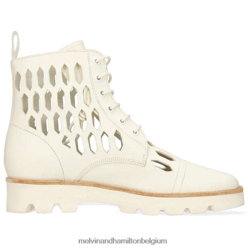 Melvin & Hamilton enkel laarzen wit vrouwen selina 51 V488DN1079
