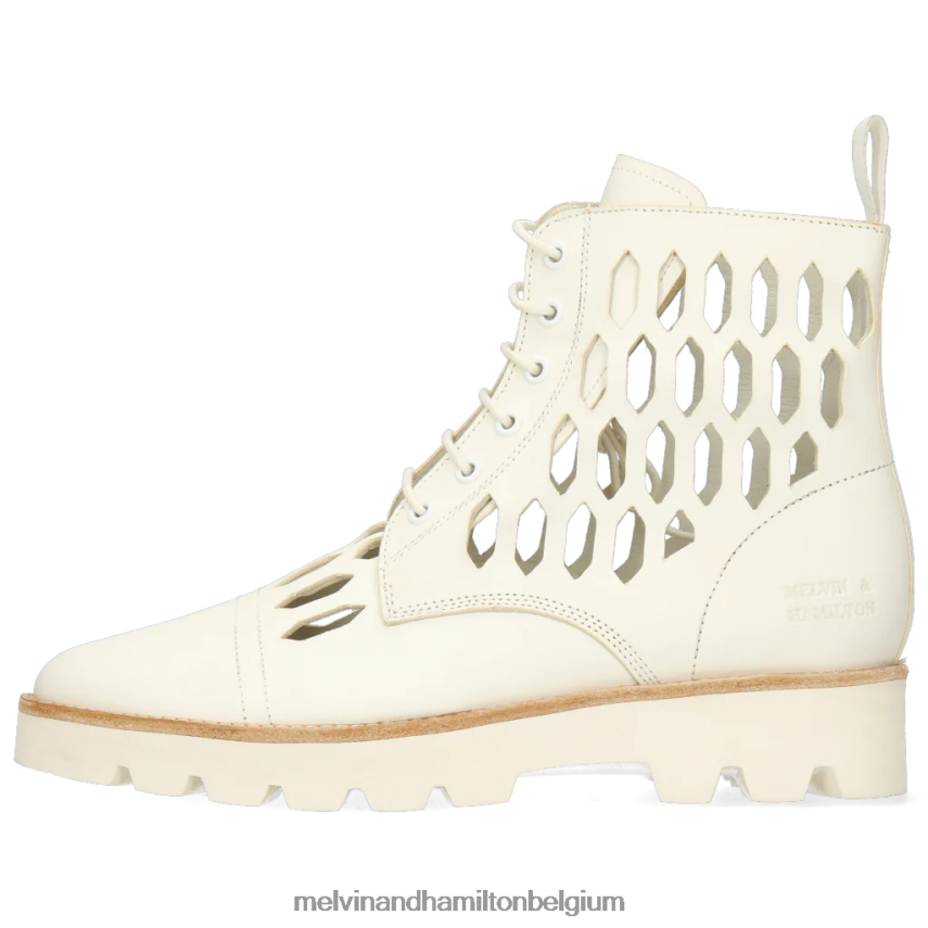 Melvin & Hamilton enkel laarzen wit vrouwen selina 51 V488DN1079